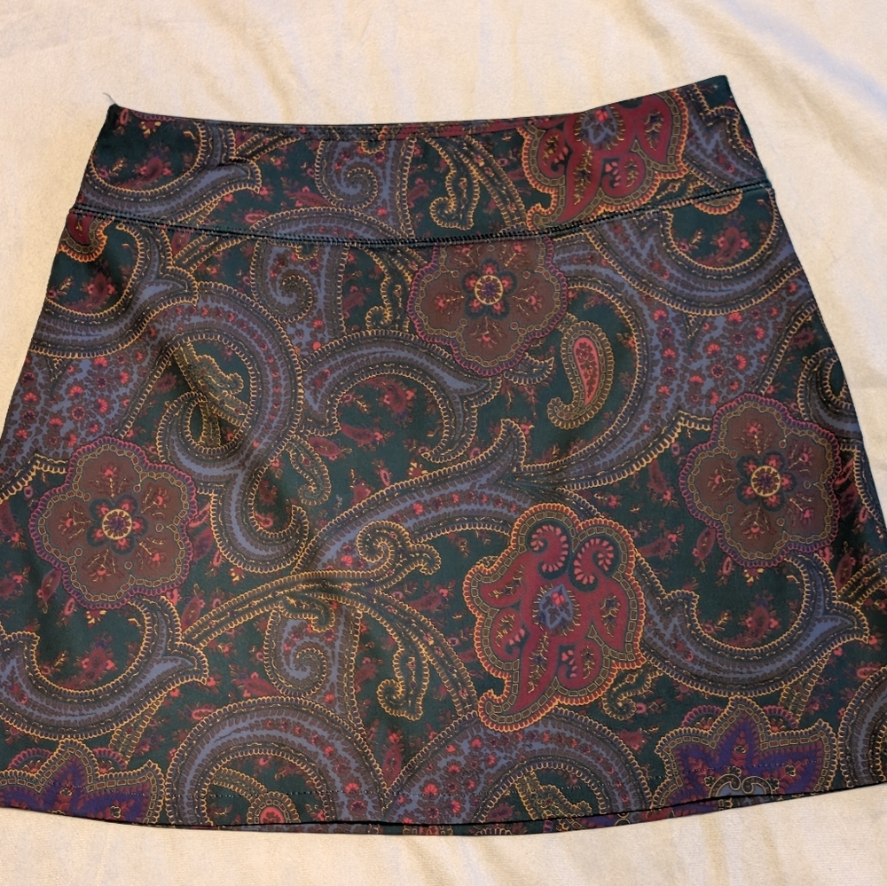 Polo Ralph Lauren Interlock Skort Size L(10/12)Girls Paisley